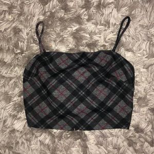 🖤❤️ Plaid Crop top tank top ❤️🖤